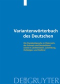 Cover: Variantenw&ouml;rterbuch des Deutschen - De Gruyter