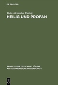 Abbildung von: Heilig und Profan - De Gruyter
