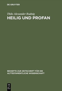 Abbildung von: Heilig und Profan - De Gruyter