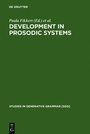 Cover: Development in Prosodic Systems - De Gruyter Mouton