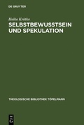 Cover: Selbstbewu&szlig;tsein und Spekulation - De Gruyter