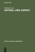 Cover: Artikel und Aspekt - De Gruyter