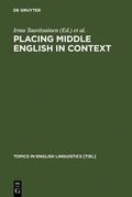 Cover: Placing Middle English in Context - De Gruyter Mouton