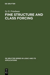 Abbildung von: Fine Structure and Class Forcing - De Gruyter