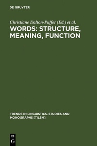 Abbildung von: Words: Structure, Meaning, Function - De Gruyter Mouton