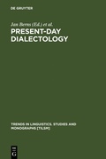 Cover: Present-day Dialectology - De Gruyter Mouton