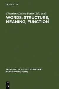 Abbildung von: Words: Structure, Meaning, Function - De Gruyter Mouton
