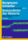 Cover: Bestandteile der Materie - De Gruyter