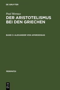 Abbildung von: Alexander von Aphrodisias - De Gruyter