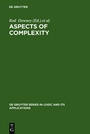 Cover: Aspects of Complexity - De Gruyter