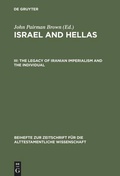Cover: The Legacy of Iranian Imperialism and the Individual - De Gruyter