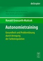 Cover: Autonomietraining - De Gruyter