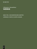 Cover: Athanasius Alexandrinus: Werke. Die Dogmatischen Schriften / Oratio III contra Arianos - De Gruyter