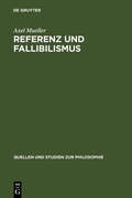 Cover: Referenz und Fallibilismus - De Gruyter