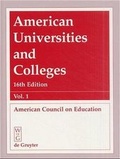 Cover: American Universities and Colleges - De Gruyter