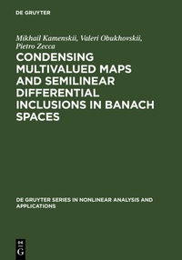 Abbildung von: Condensing Multivalued Maps and Semilinear Differential Inclusions in Banach Spaces - De Gruyter