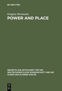 Cover: Power and Place - De Gruyter