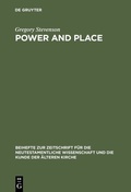 Cover: Power and Place - De Gruyter