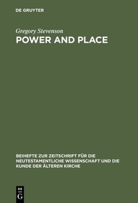Enlarge image Cover: Power and Place - De Gruyter