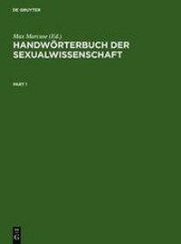 Abbildung von: Handwörterbuch der Sexualwissenschaft - De Gruyter