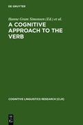 Cover: A Cognitive Approach to the Verb - De Gruyter Mouton