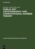 Cover: Public-Key Cryptography and Computational Number Theory - De Gruyter