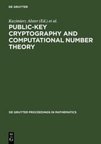 Abbildung von: Public-Key Cryptography and Computational Number Theory - De Gruyter