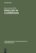 Cover: English in Cameroon - De Gruyter Mouton