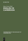 Cover: English in Cameroon - De Gruyter Mouton