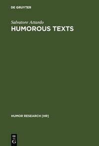 Enlarge image Cover: Humorous Texts - De Gruyter Mouton