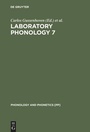 Cover: Laboratory Phonology 7 - De Gruyter Mouton