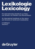 Cover: Lexikologie / Lexicology. 2. Halbband - De Gruyter Mouton