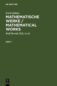Abbildung von: Mathematische Werke / Mathematical Works - De Gruyter