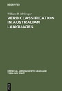 Cover: Verb Classification in Australian Languages - De Gruyter Mouton