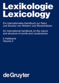 Abbildung von: Lexikologie / Lexicology / Lexikologie / Lexicology. 2. Halbband - De Gruyter Mouton