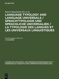 Cover: Language Typology and Language Universals / Sprachtypologie und sprachliche... / Language Typology and Language Universals / Sprachtypologie und sprachliche.... 2. Halbband - De Gruyter Mouton