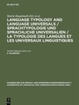 Cover: Language Typology and Language Universals 2.Teilband - De Gruyter Mouton