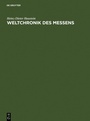 Bild: Weltchronik des Messens - De Gruyter