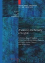 Cover: A Valency Dictionary of English - De Gruyter Mouton