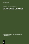 Cover: Language Change - De Gruyter Mouton
