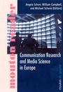 Cover: Communication Research and Media Science in Europe - De Gruyter Mouton