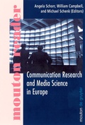 Cover: Communication Research and Media Science in Europe - De Gruyter Mouton