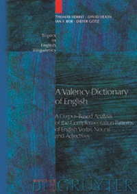 Enlarge image Cover: A Valency Dictionary of English - De Gruyter Mouton