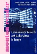 Cover: Communication Research and Media Science in Europe - De Gruyter Mouton