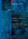 Cover: A Valency Dictionary of English - De Gruyter Mouton