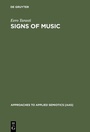 Cover: Signs of Music - De Gruyter Mouton