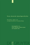 Cover: Neue deutsche Sprachgeschichte - De Gruyter