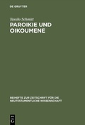 Cover: Paroikie und Oikoumene - De Gruyter