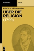 Cover: &Uuml;ber die Religion - De Gruyter