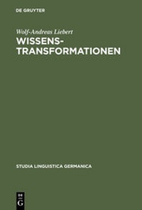 Abbildung von: Wissenstransformationen - De Gruyter